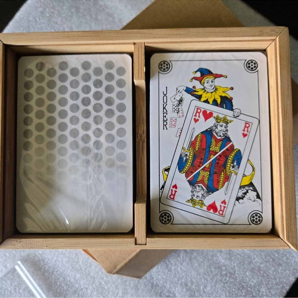 ⭐️SALE⭐️Louie Vuitton Playing Cards Set of 2 decks. Highly Collectible NRFB - Picture 1 of 11